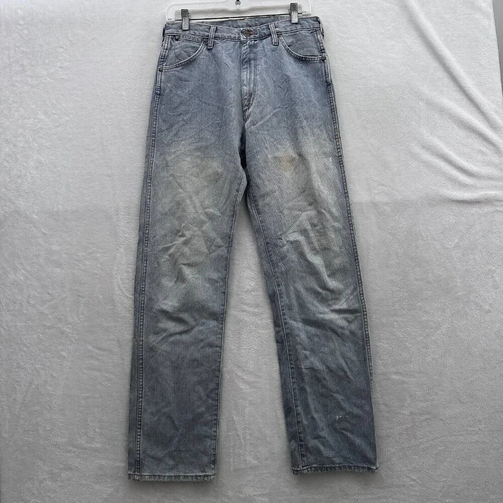 Vintage Wrangler Jeans Mens 30 (28x31) Blue Blue Bell Western Cut Made In Japan